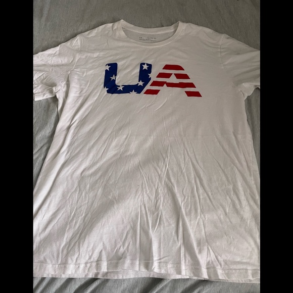 3 for $20 Under Armour USA mens t shirt - Picture 1 of 6